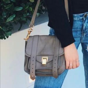 Proenza Schouler PS1 Mini Taupe / Tan